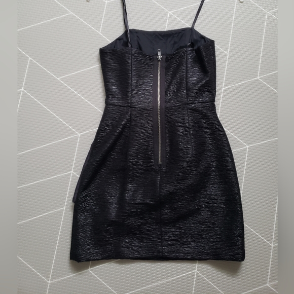 BCBG Black Strapless Dress Size 0 - Picture 2 of 7